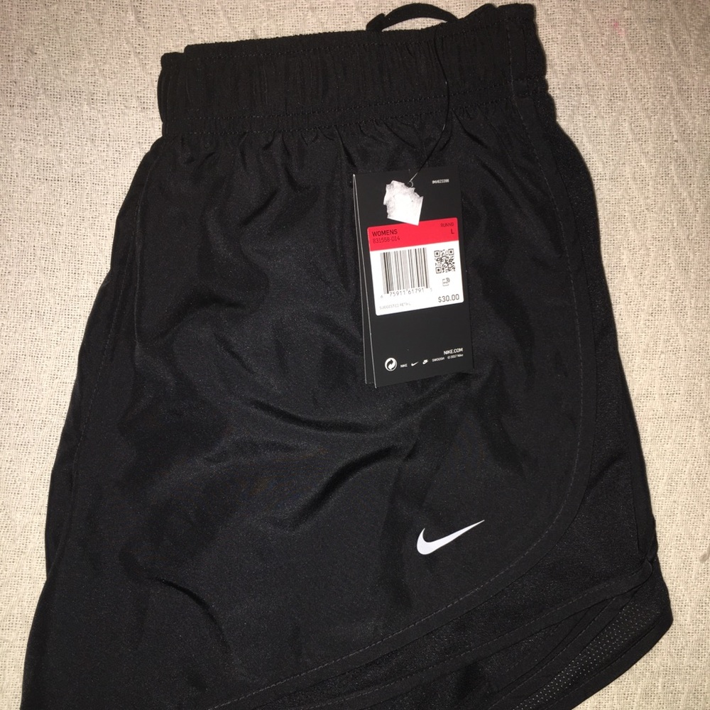 Black Nike Running Dri-fit Shorts L